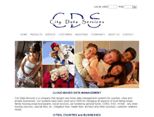 Tablet Screenshot of citydataservices.net